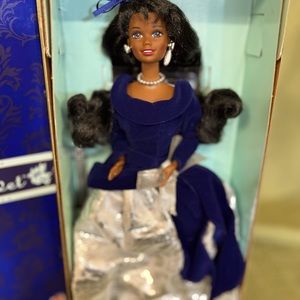Special Edition Winter Velvet African American Barbie